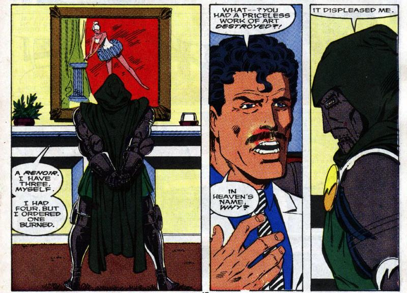 Illustration for article titled 10 Times Doctor Doom's Dignity Went Down The Toilet
